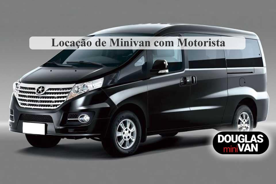 Aluguel de Minivan com Motorista Lapa SP