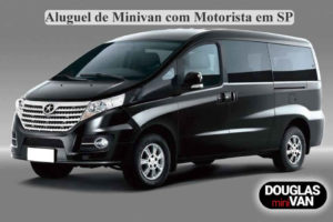 Aluguel de Minivan com Motorista em SP