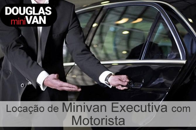 Locação de Minivan Executiva com Motorista São Paulo